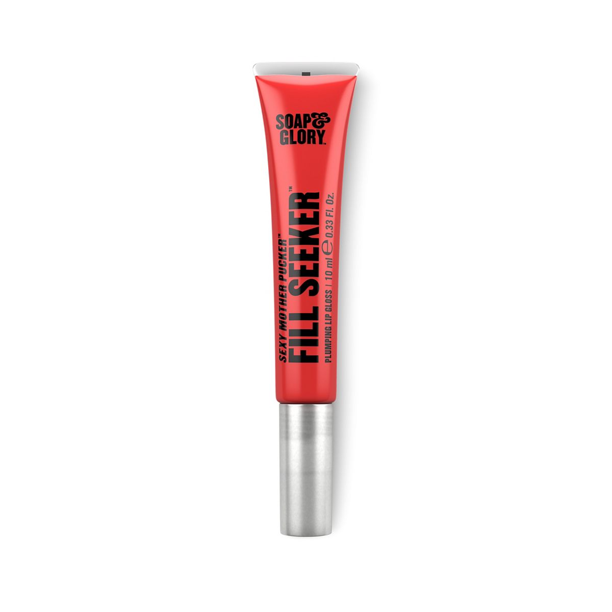 Soap & Glory Sexy Mother Pucker Fill Seeker Lip Gloss Hot Red 10Ml in Over Heels