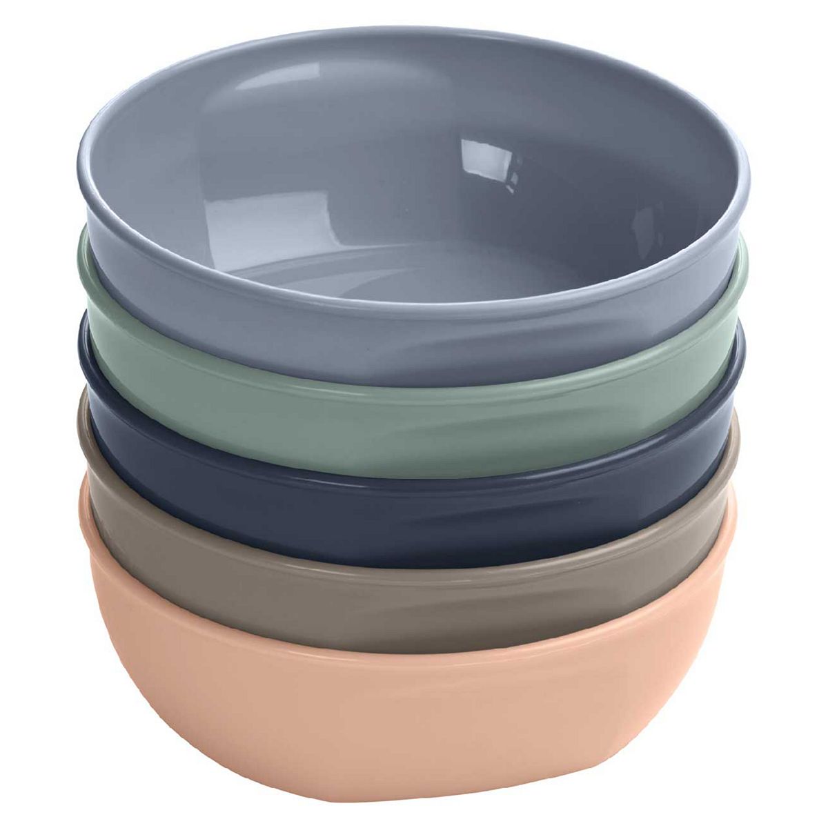 Vital Baby Nourish Perfectly Simple Bowls 5 Pack - Natural