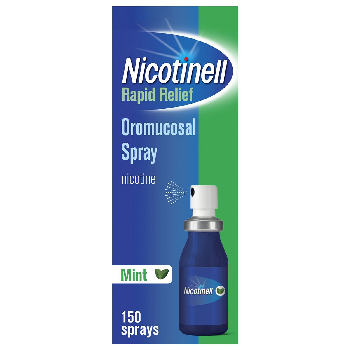 Nicotinell Rapid Relief 1Mg/Spray Oromucosal Spray - 150 Sprays