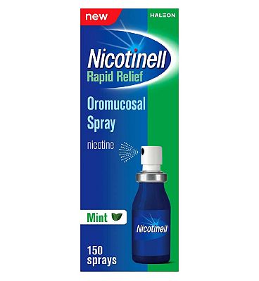 Nicotinell Rapid Relief 1mg/Spray Oromucosal Spray - 150 sprays