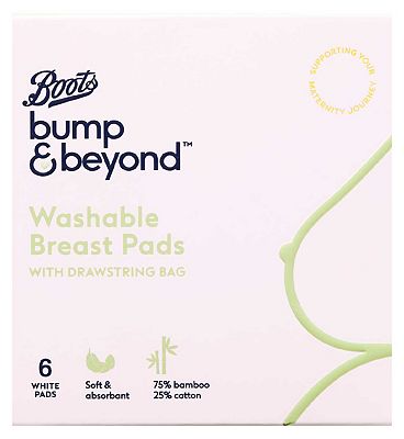 Boots Bump & Beyond Washable Breast Pads