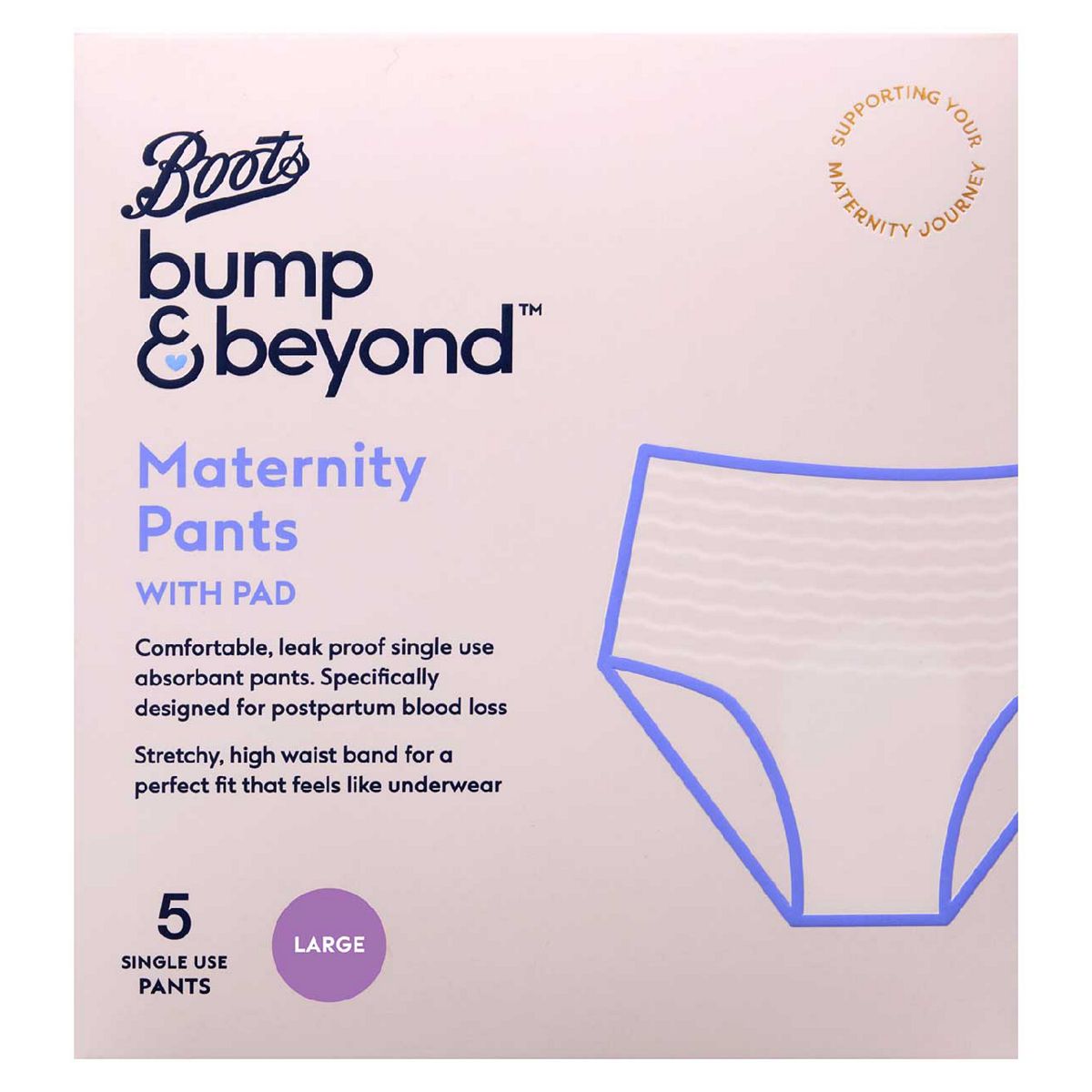   Bump & Beyond Maternity Pants Size Large Multicolor