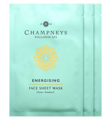 Champneys Energising Face Sheet Masks 35ml 3s (2)