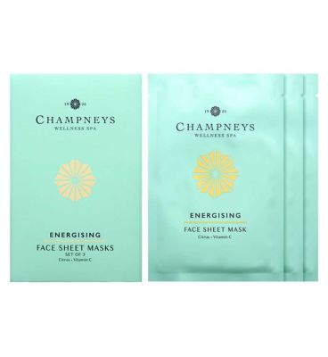 Champneys Energising Face Sheet Masks 35ml 3s (3)