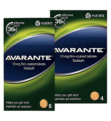 Avarante 10mg Film-Coated Tablets  - 12 Tablets