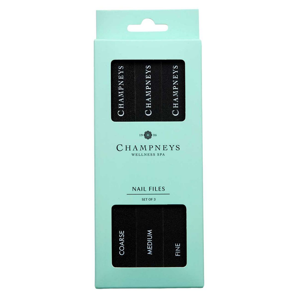 Champneys Nail Files Set Of 3