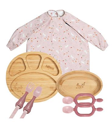 Bibado Bamboo Weaning Essentials Bundle - Botanical Bunnies