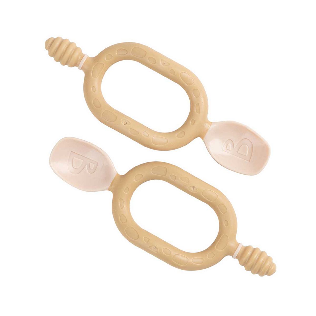 Bibado Dippit Multi Stage Weaning Spoon Two Pack - Fawn