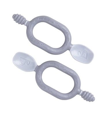 Bibado Dippit Multi Stage Weaning Spoon Two Pack - Mist