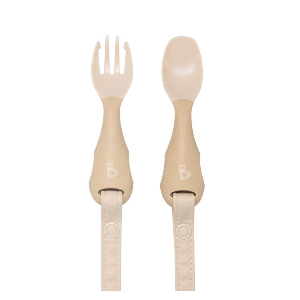 Bibado Handi Cutlery - Attachable Baby Fawn Two Pack