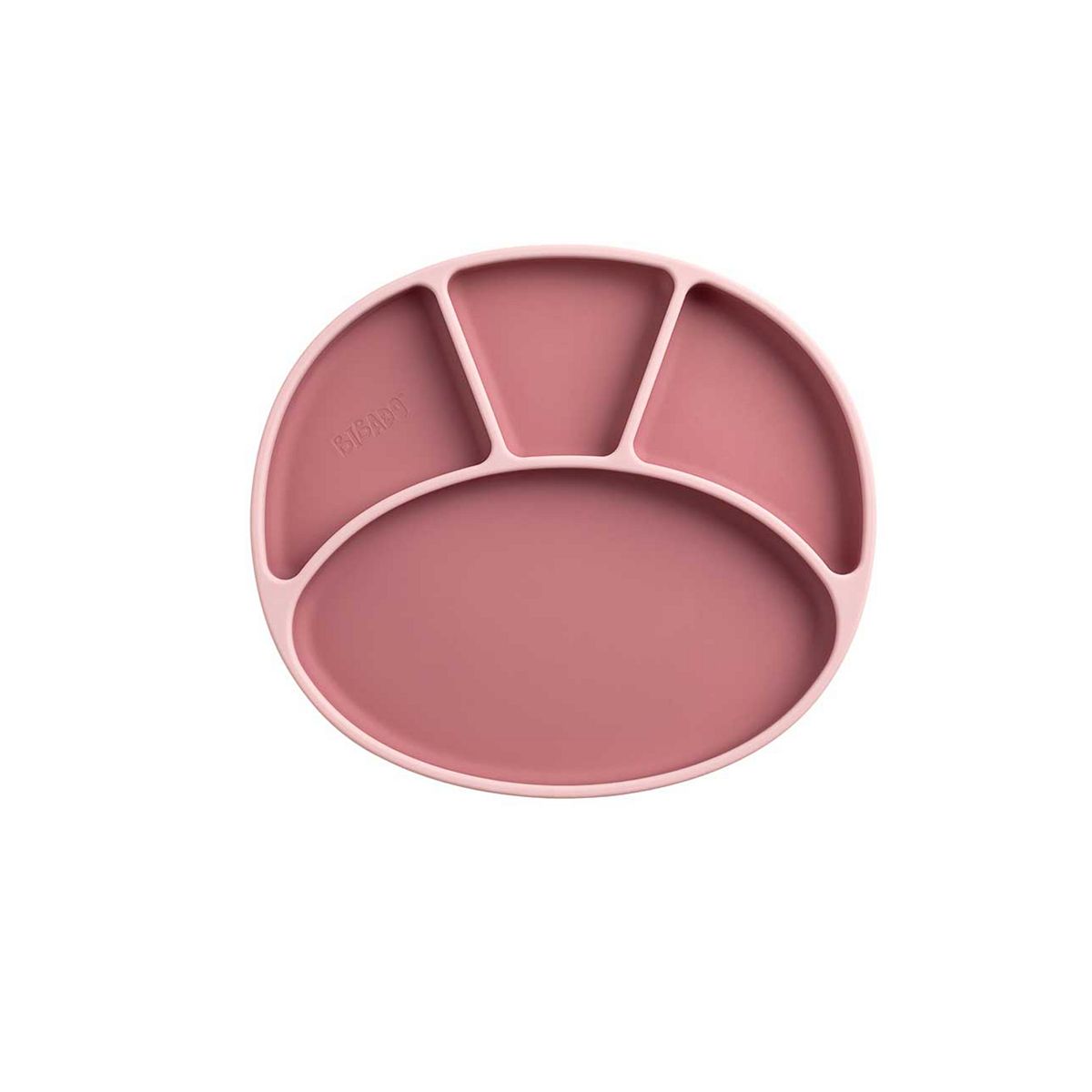 Bibado Silicone Suction Divider Plate - Blush