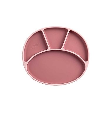 Bibado Silicone Suction Divider Plate - Blush