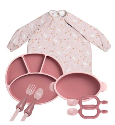 Bibado Silicone Weaning Essentials Bundle Botanical Bunnies Boots