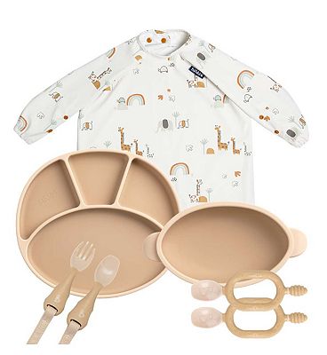 Bibado Silicone Weaning Essentials Bundle - Serengeti Spaghetti