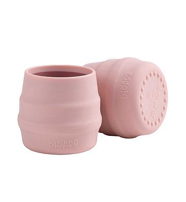 Bibado Sippit Silicone Open Training Cup Two-pack - Blush