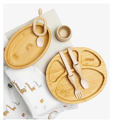 Bibado Complete Bamboo Weaning Bundle - Serengeti Spaghetti