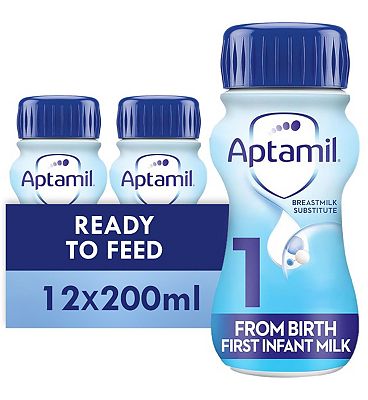 Aptamil 1 First Baby Milk Formula Liquid from Birth 200ml (11)