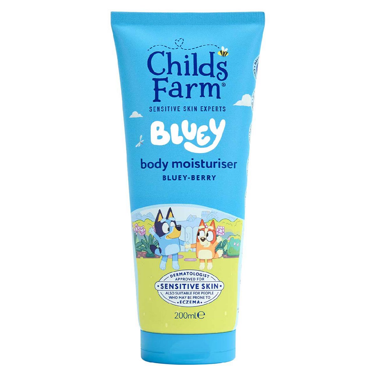 Childs Farm Bluey Moisturiser200 Ml Gentle Hydrating Formula For Kids, Babies & Sensitive Skin, 200ml