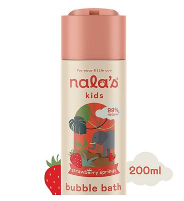 Nala's Kids Bubble Bath Strawberry Springs 200ml