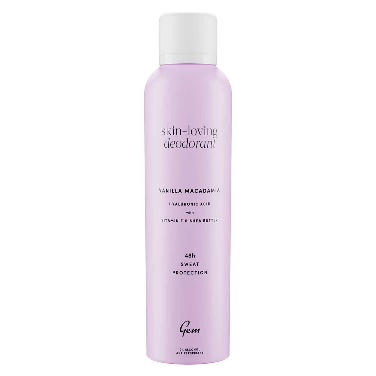 Gem Skin-Loving Vanilla Macadamia Antiperspirant Deodorant200 Ml, 200Ml