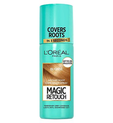 LOreal Magic Retouch Blonde Temporary Instant Root Concealer Spray, 75ml