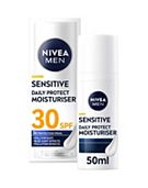 NIVEA MEN Sensitive Daily Protect Moisturiser SPF30 50ml