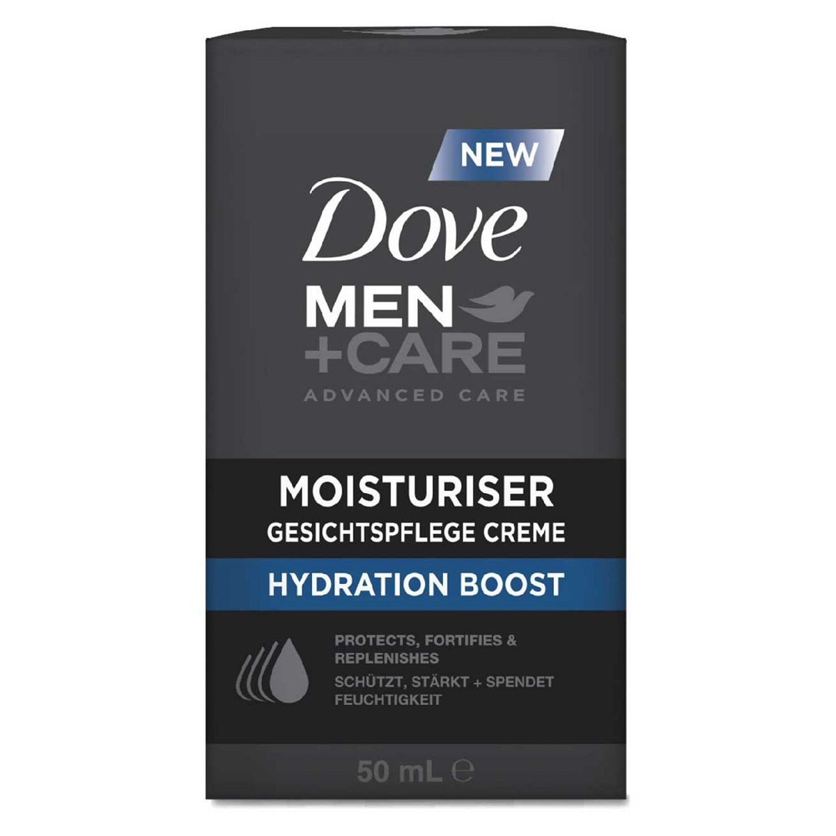 Dove Men Care Moisturiser Hydration Boost 50ml
