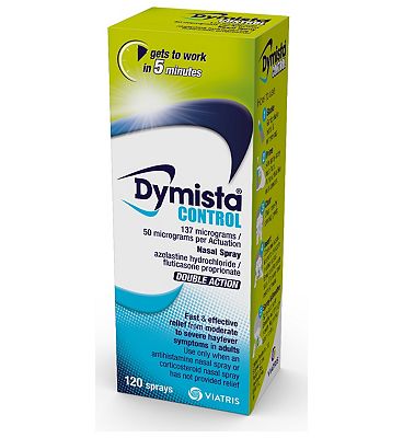 Click to view product details and reviews for Dymista Control 137 Micrograms 50 Micrograms Per Acutation Nasal Spray 120 Sprays.