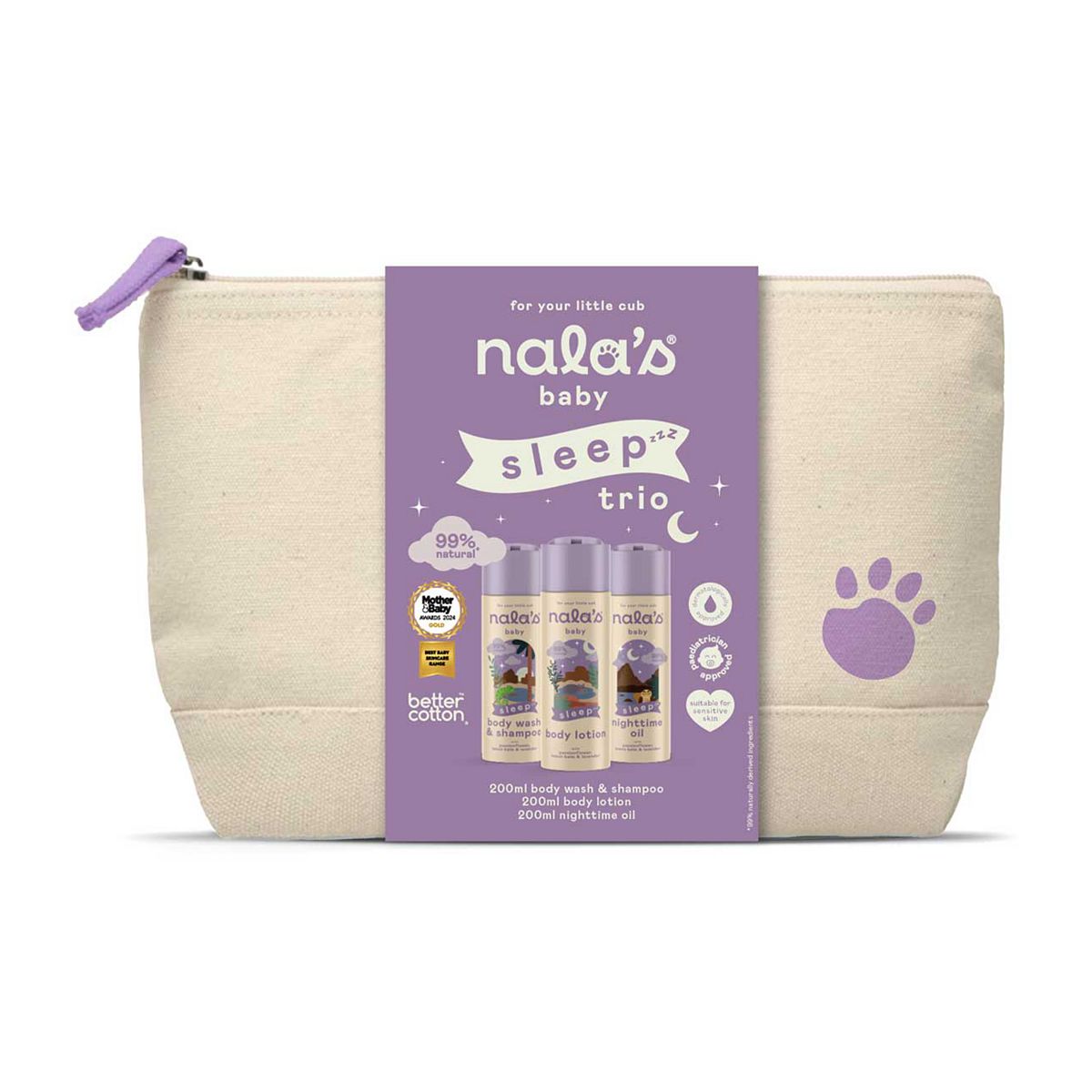 Nalas Baby Nala's Baby Sleep Collection 3 X200 ml, 200ml