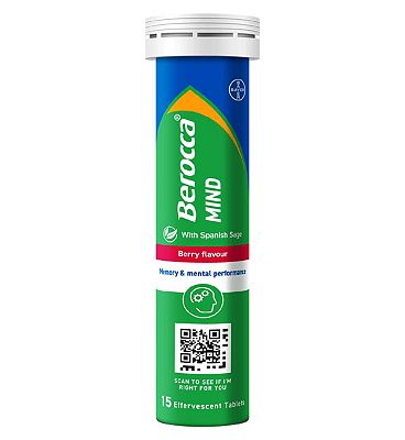 Berocca Mind Berry Tablets 15s