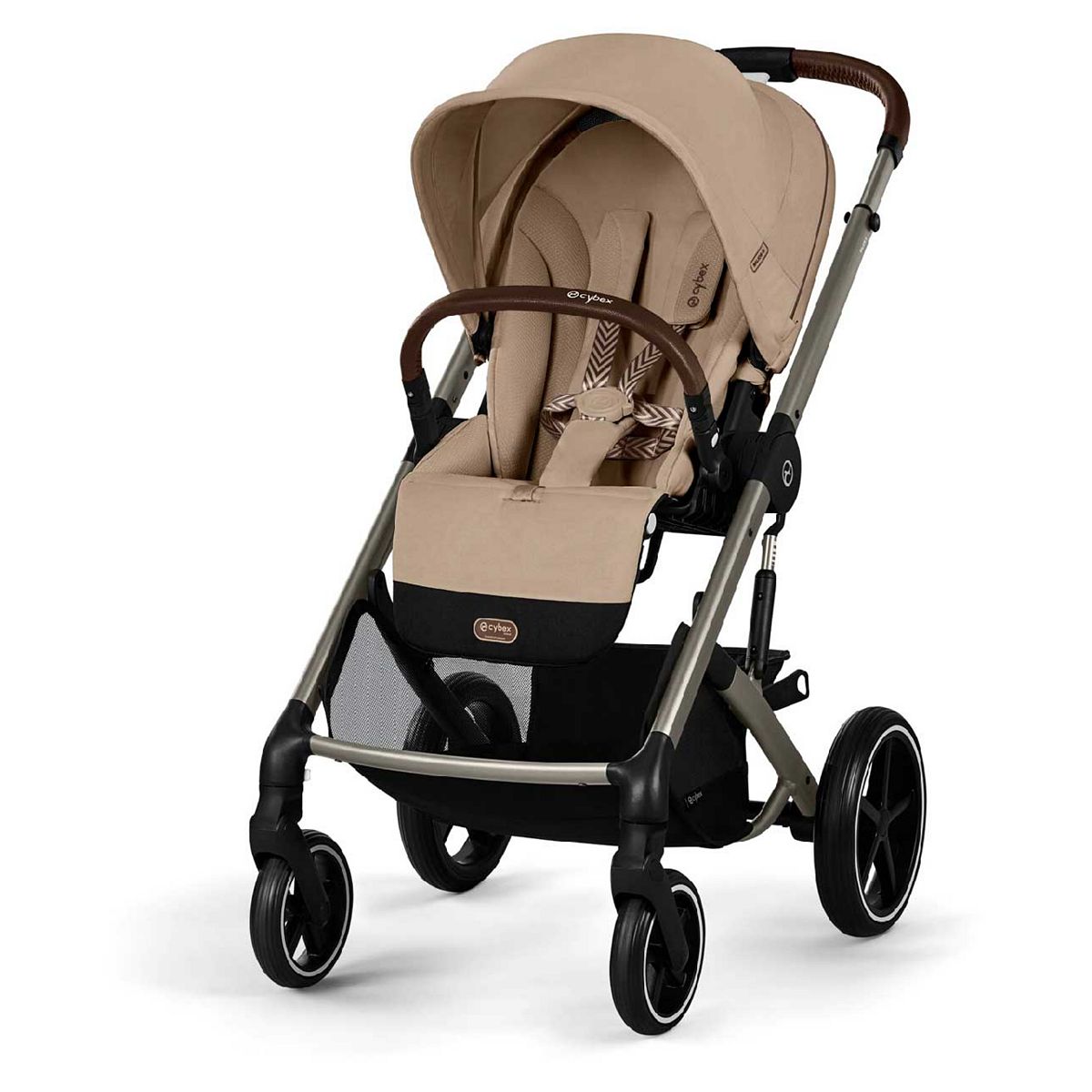 Cybex Balios S Lux Pushchair Taupe Frame - Almond Beige