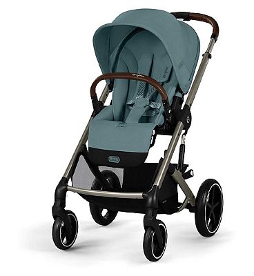 CYBEX Balios S Lux Pushchair Taupe Frame - Stormy Blue