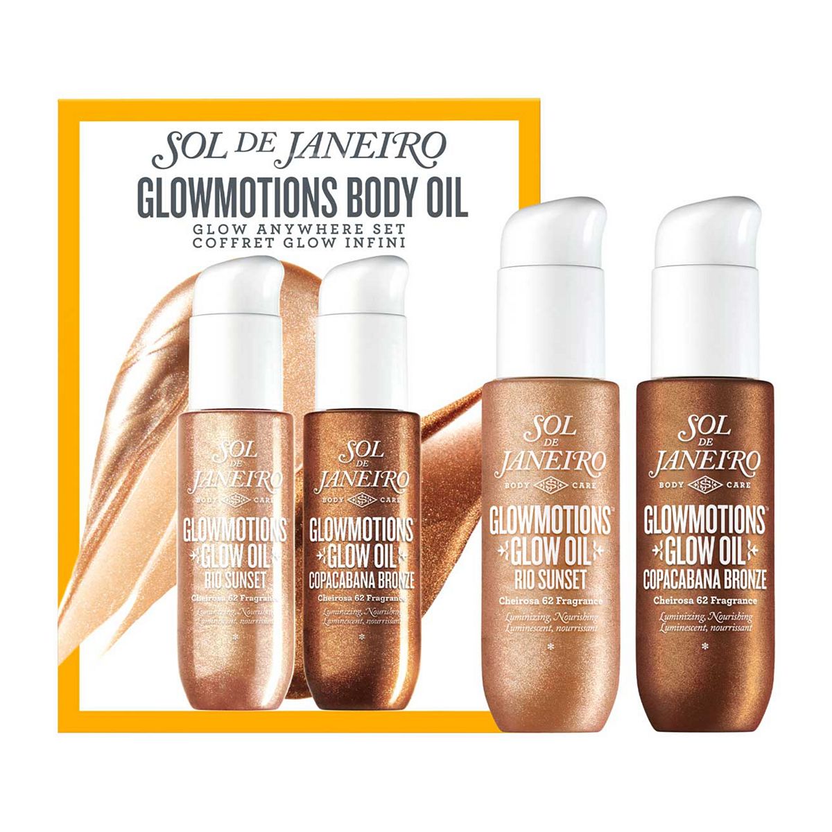 Sol de Janeiro Glow Motions Body Oil Anywhere Set