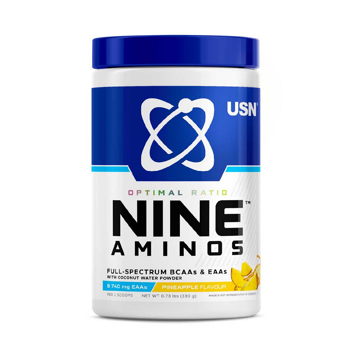 Usn Nine Aminos Powder Pineapple 330G