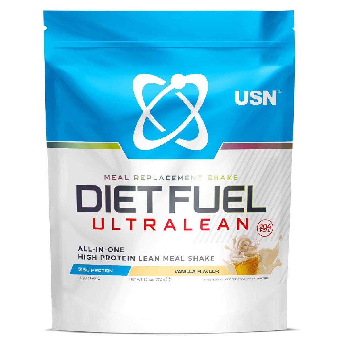 Usn Diet Fuel Ultralean Meal Replacement Vanilla 770G