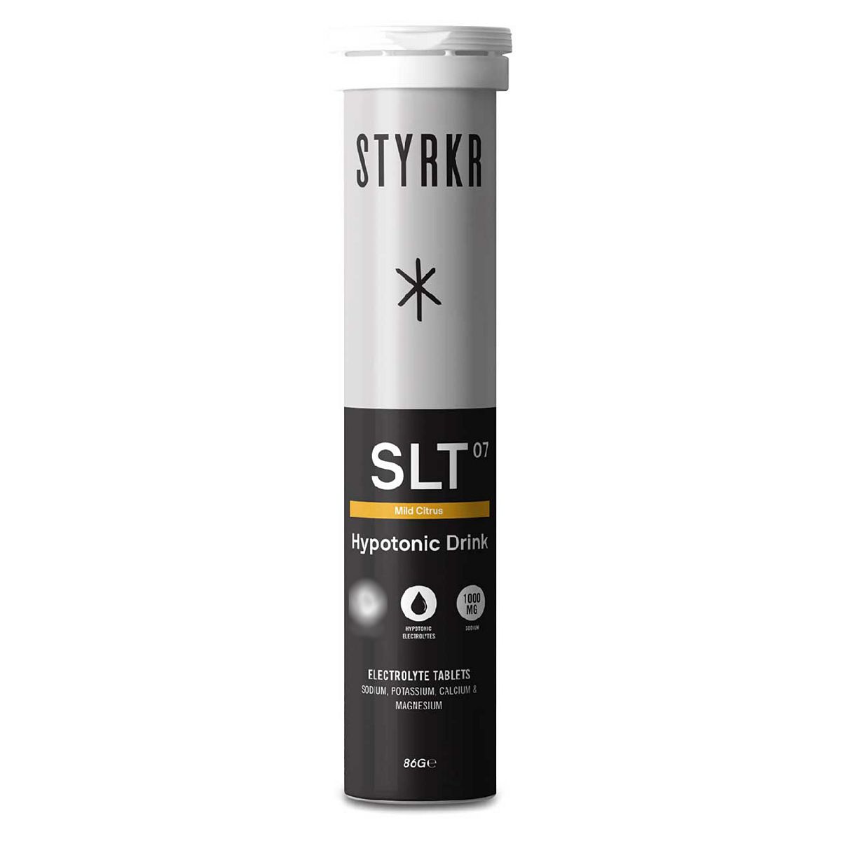 Styrkr Slt07 Mild Citrus Hydration Tablets 86G