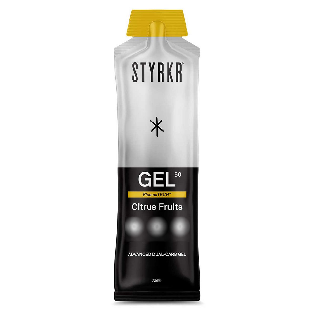 Styrkr Gel50 Citric Fruits Dual Carb Energy Gel 72G