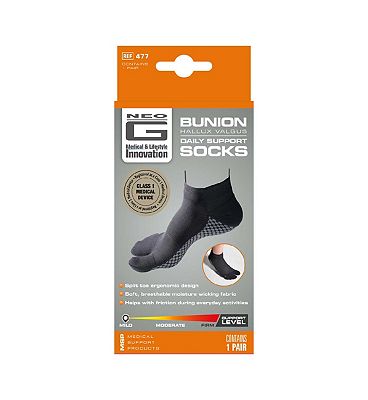 Neo G Bunion Every Day Comfort Socks Large / Extra Large