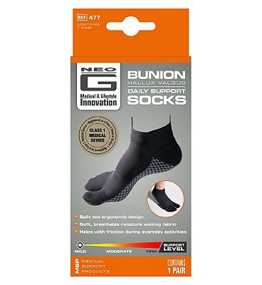 Neo G Bunion Every Day Comfort Socks Small / Medium