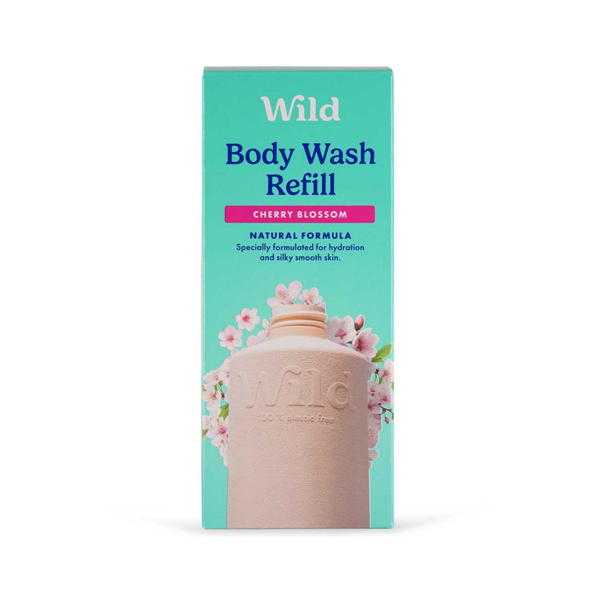 Wild Body Wash Refill, Cherry Blossom, 300ml