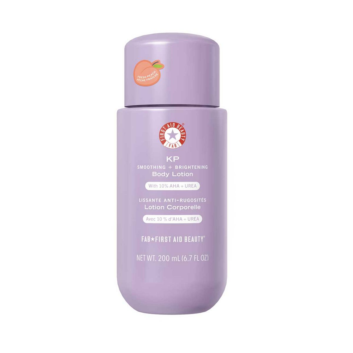 First Aid Beauty Kp Smoothing + Brightening Body Lotion With 10% Aha Urea200 ml, 200ml