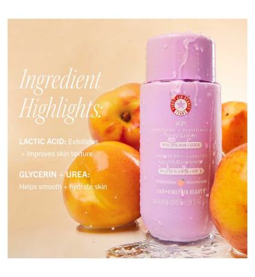 First Aid Beauty KP Smoothing + Brightening Body Lotion With 10% AHA + Urea 200ml (11)