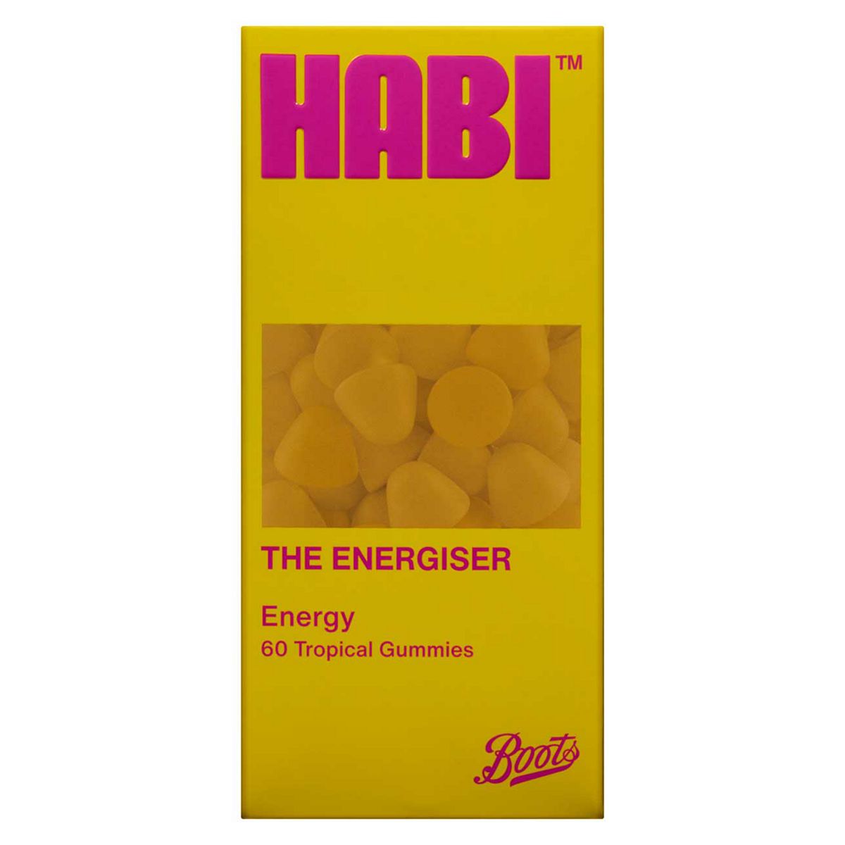 Habi The  Energiser  Energy  Gummies 60S
