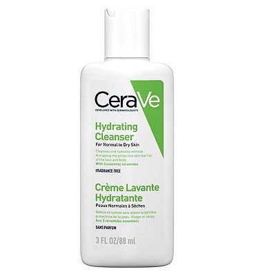 CeraVe Hydrating Cleanser for Normal to Dry Skin Travel Size 88ml