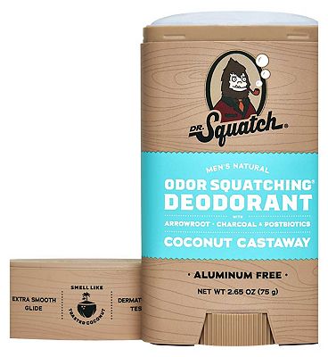 Dr. Squatch Deodorant Wide Stick Coconut Castaway 75g