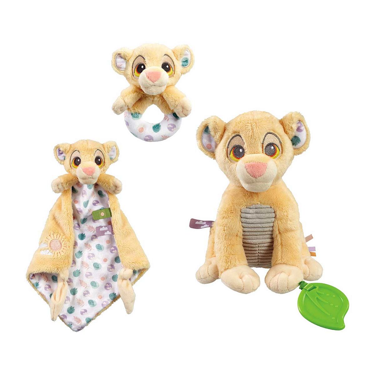 Disney Lion King Baby Plush Toy Bundle