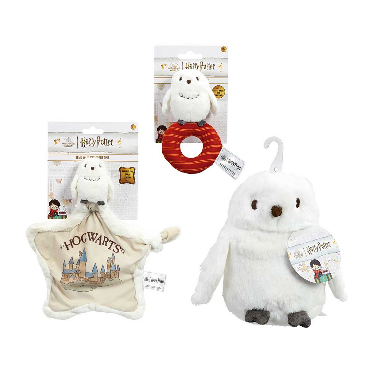 Harry Potter My First Stars Of Hogwarts - Hedwig Plush Toy Bundle