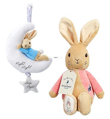 Night Night Peter Rabbit and Flopsy Plush Toy Bundle