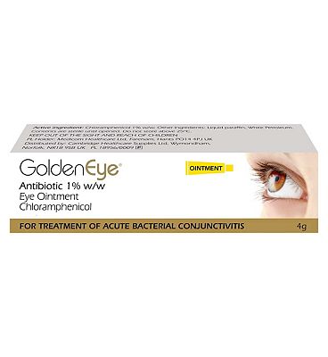 GoldenEye Antibiotic 1% w/w Eye Ointment 4g