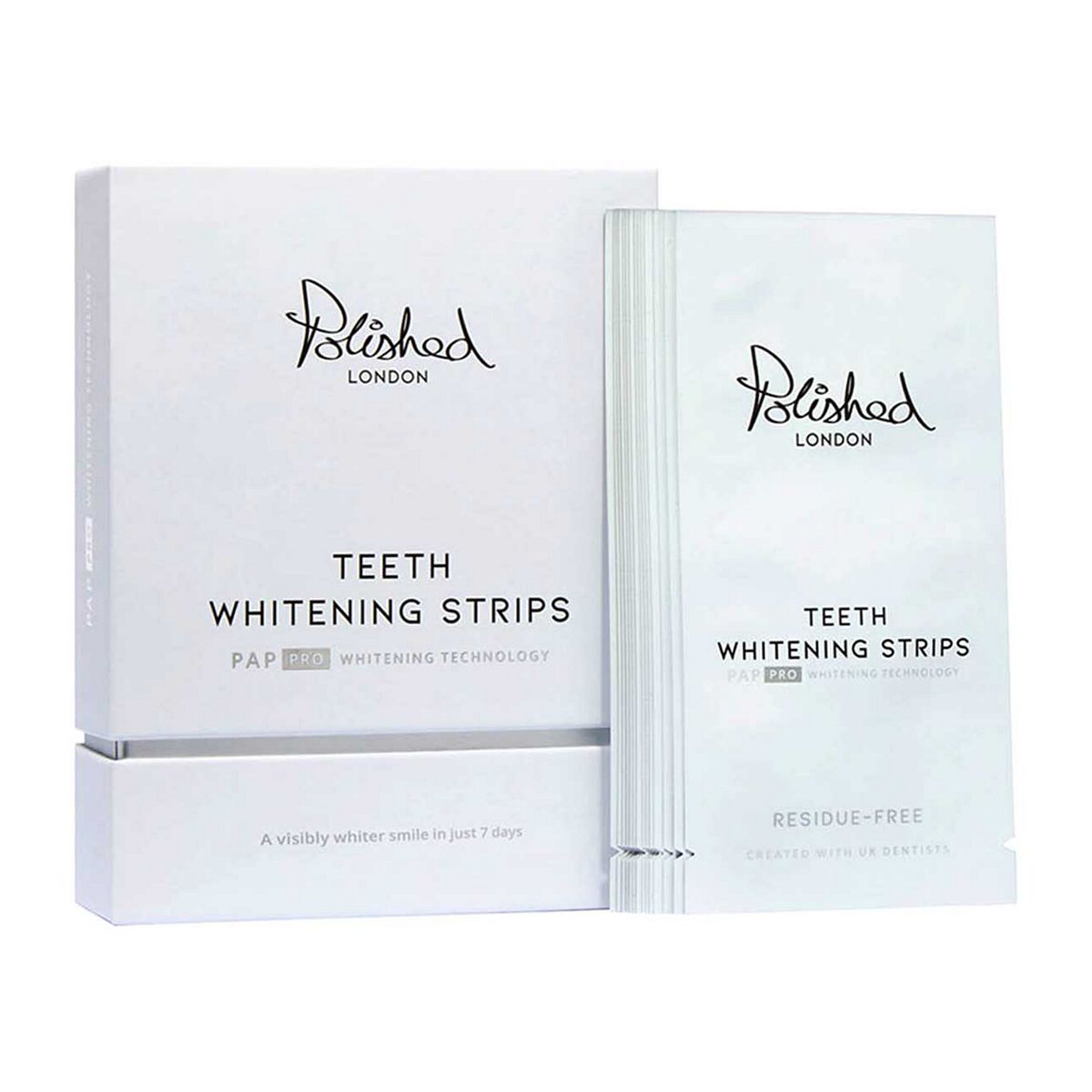 Polished London Teeth Whitening Strips 14 Day Plan